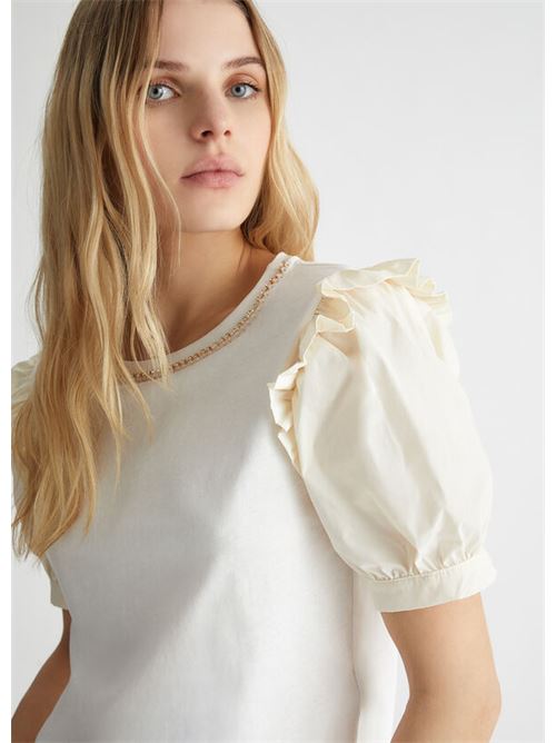 T-SHIRT MODA M/C LIU JO | MA4418J6308/11111